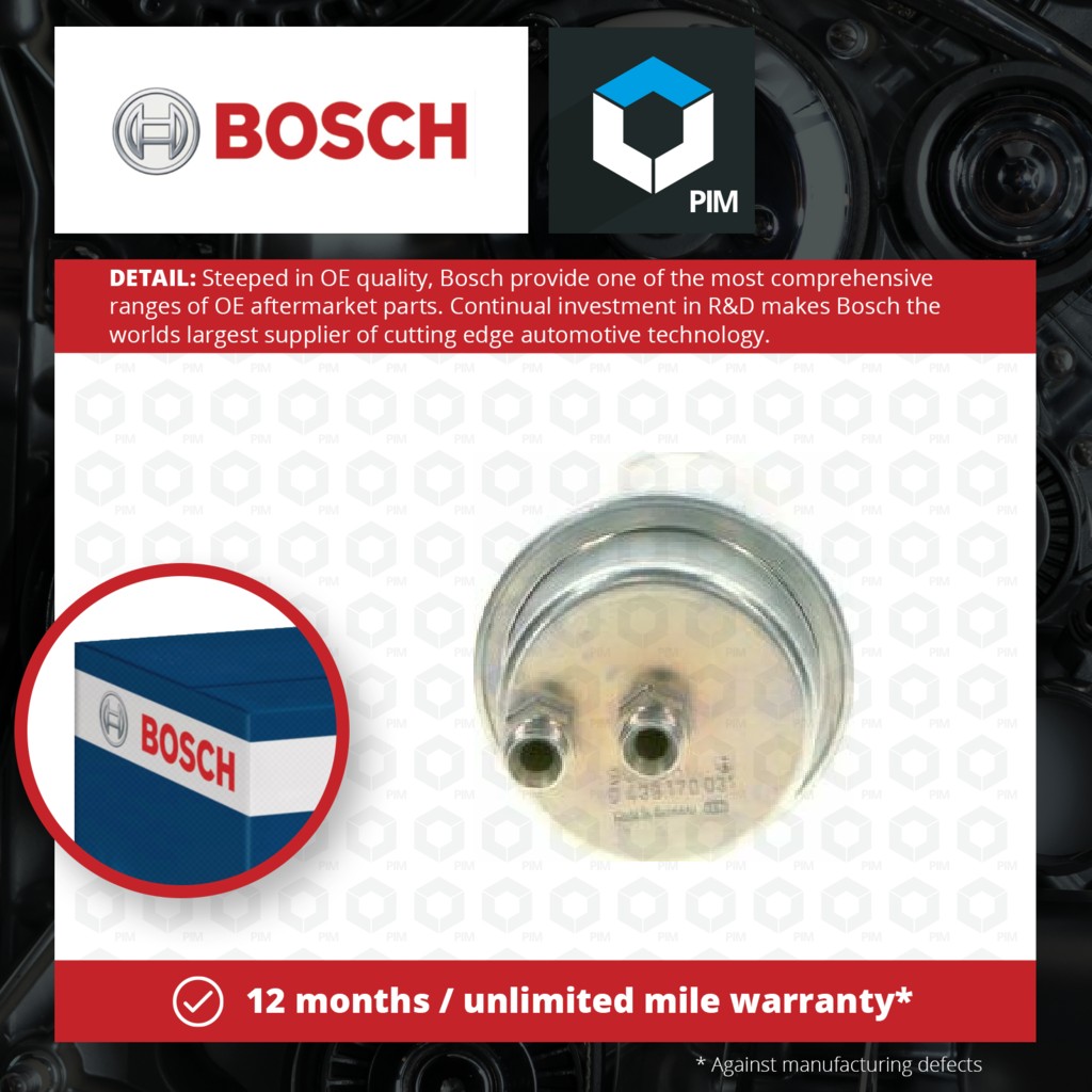 Bosch Fuel Pressure Regulator 0438170031 [PM327221]