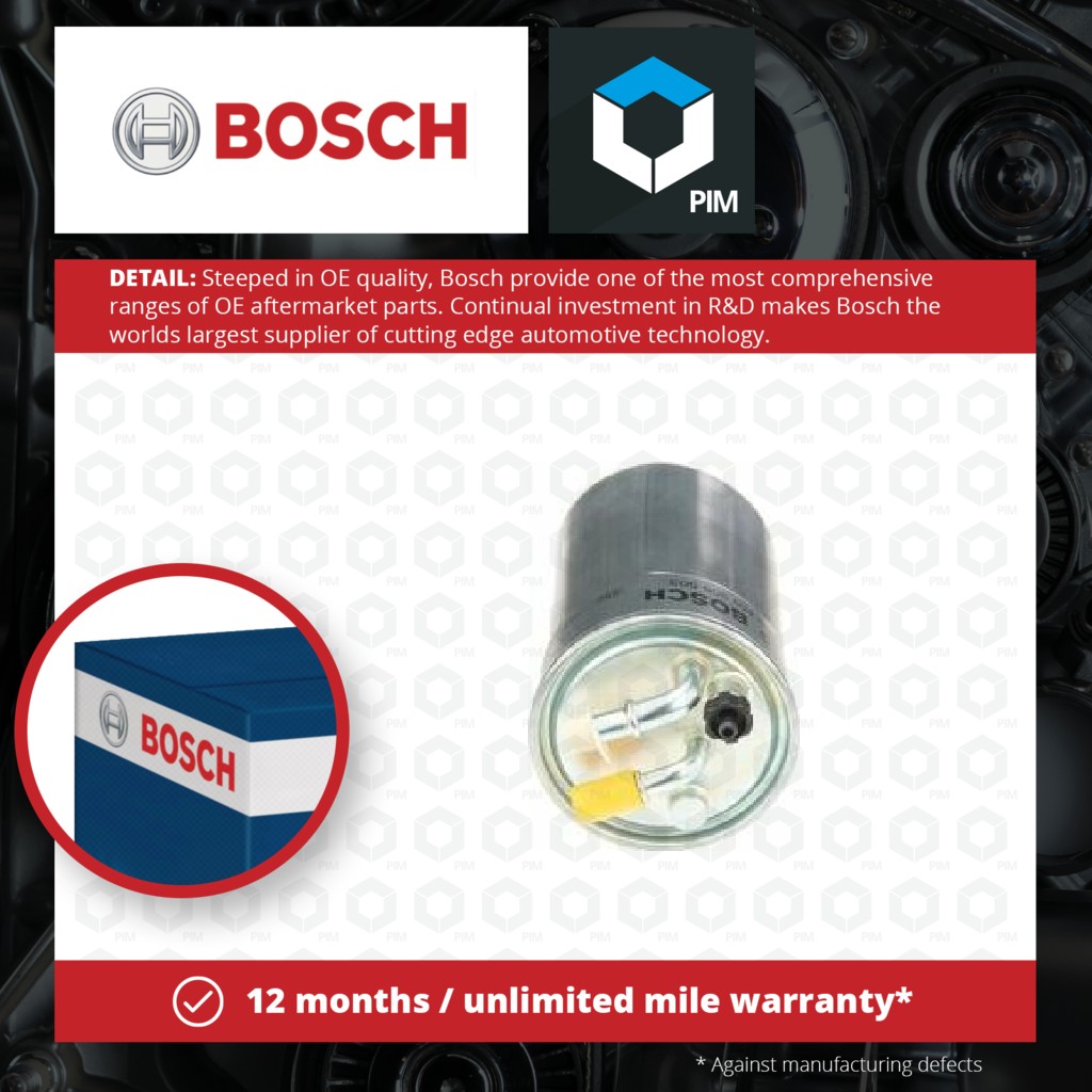 Bosch Fuel Filter 0450906503 [PM327135]