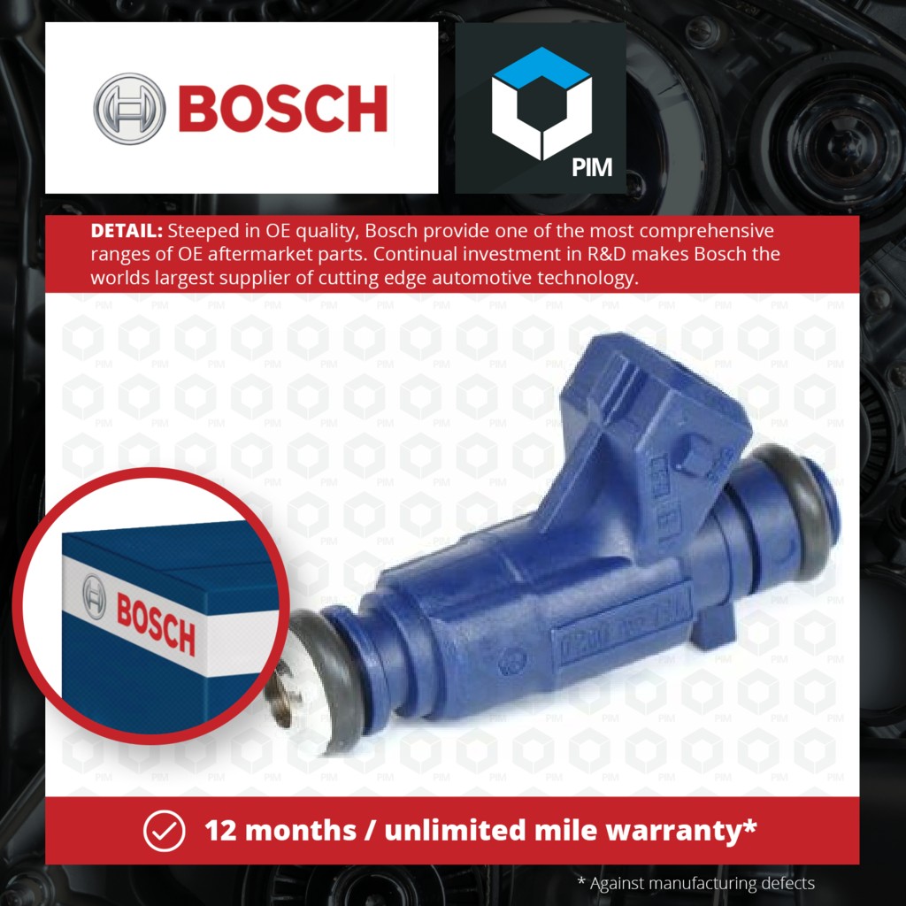 Bosch Petrol Fuel Injector 0280155794 [PM327084]