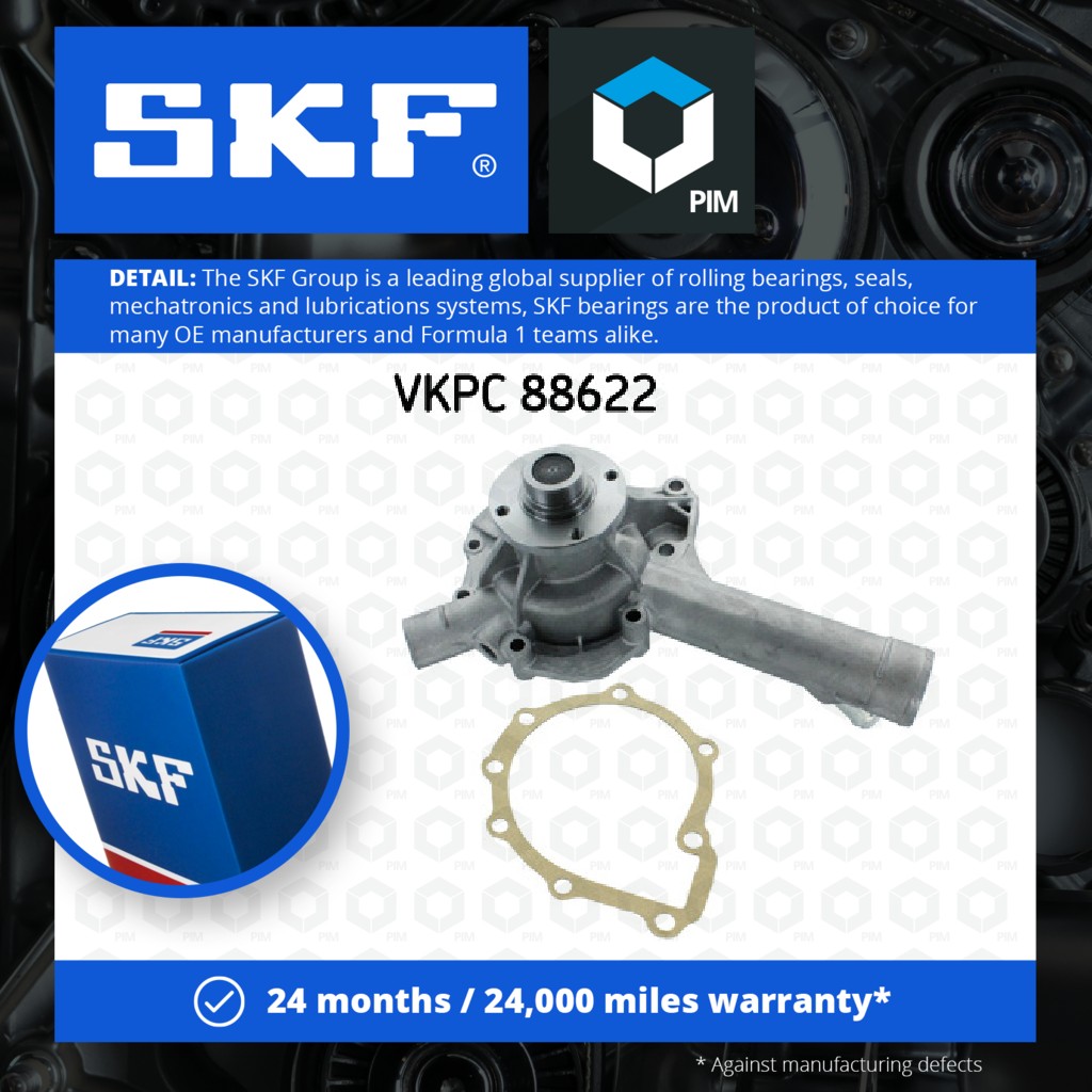 SKF Water Pump VKPC88622 [PM326956]