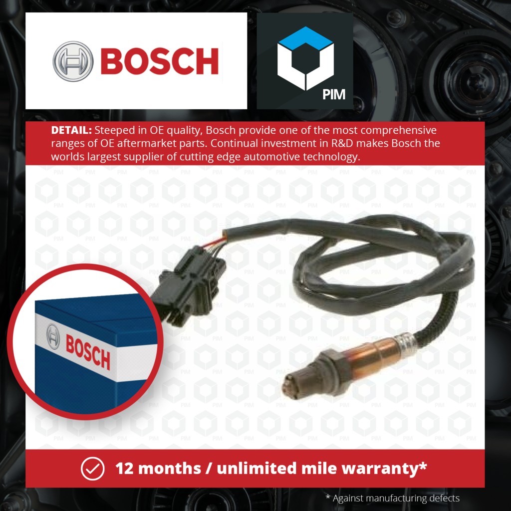 Bosch Lambda Sensor 0258007071 [PM326497]