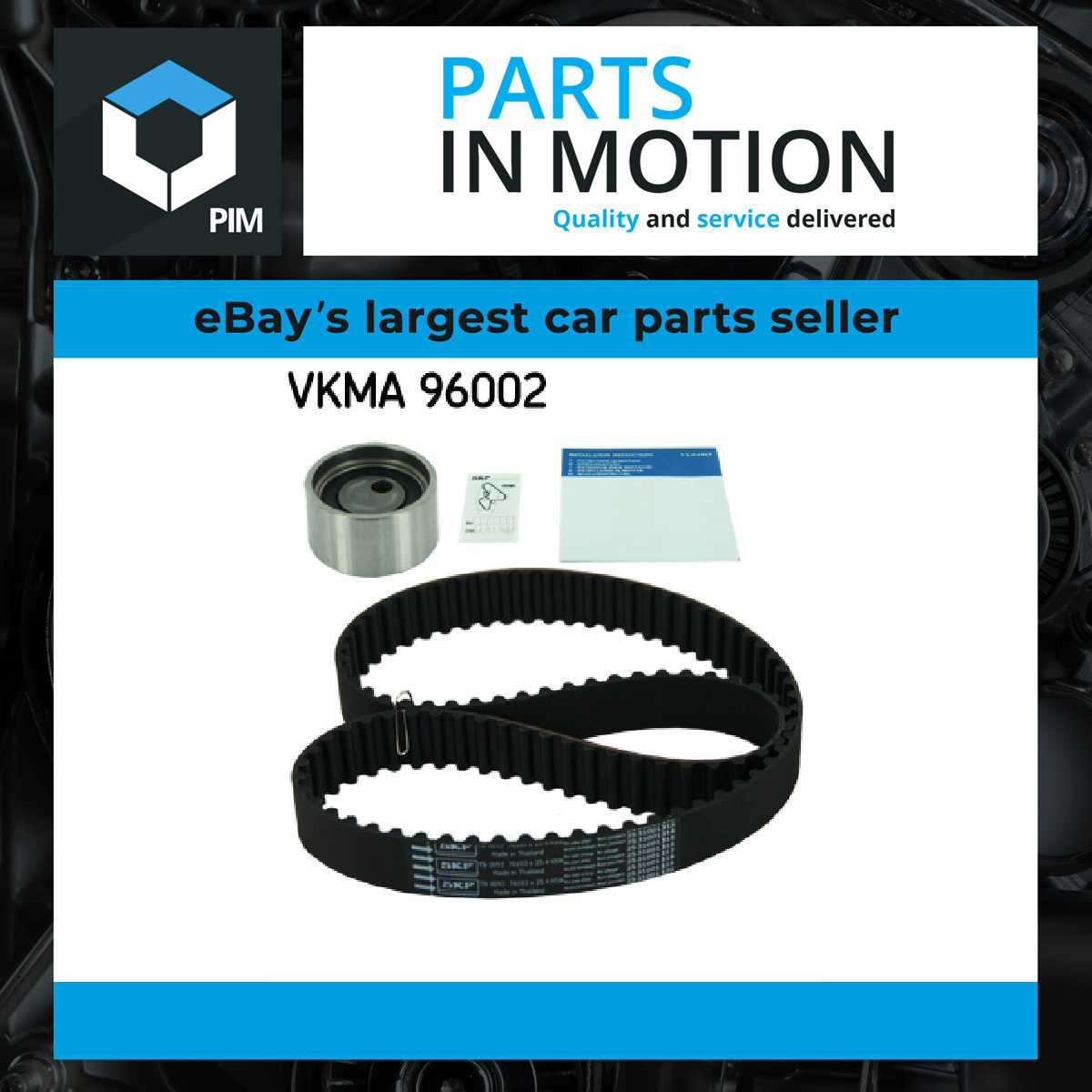 SKF Timing Belt Kit VKMA96002 [PM325774]