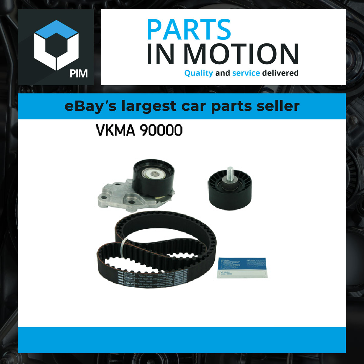 SKF Timing Belt Kit VKMA90000 [PM325672]