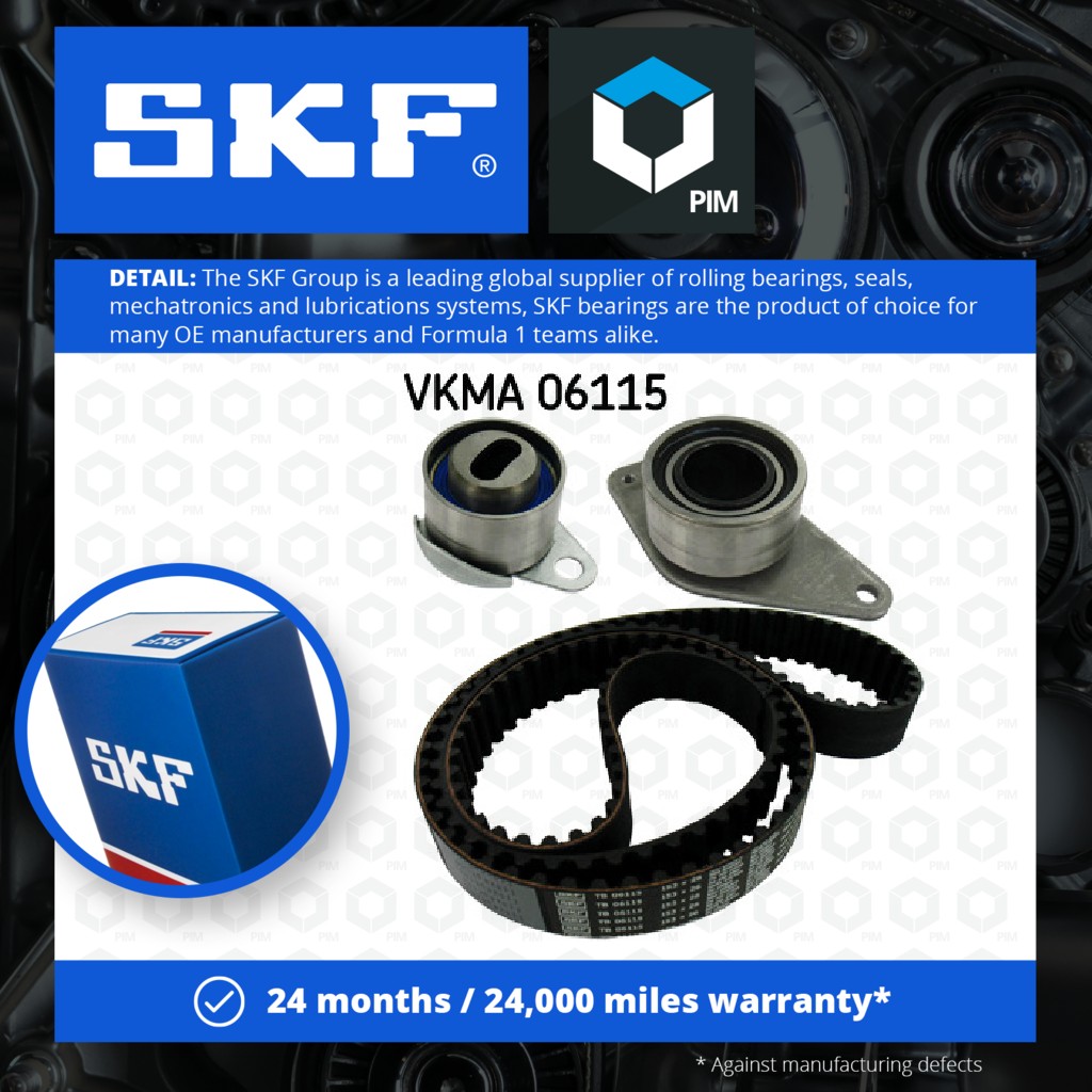 SKF Timing Belt Kit VKMA06115 [PM325639]