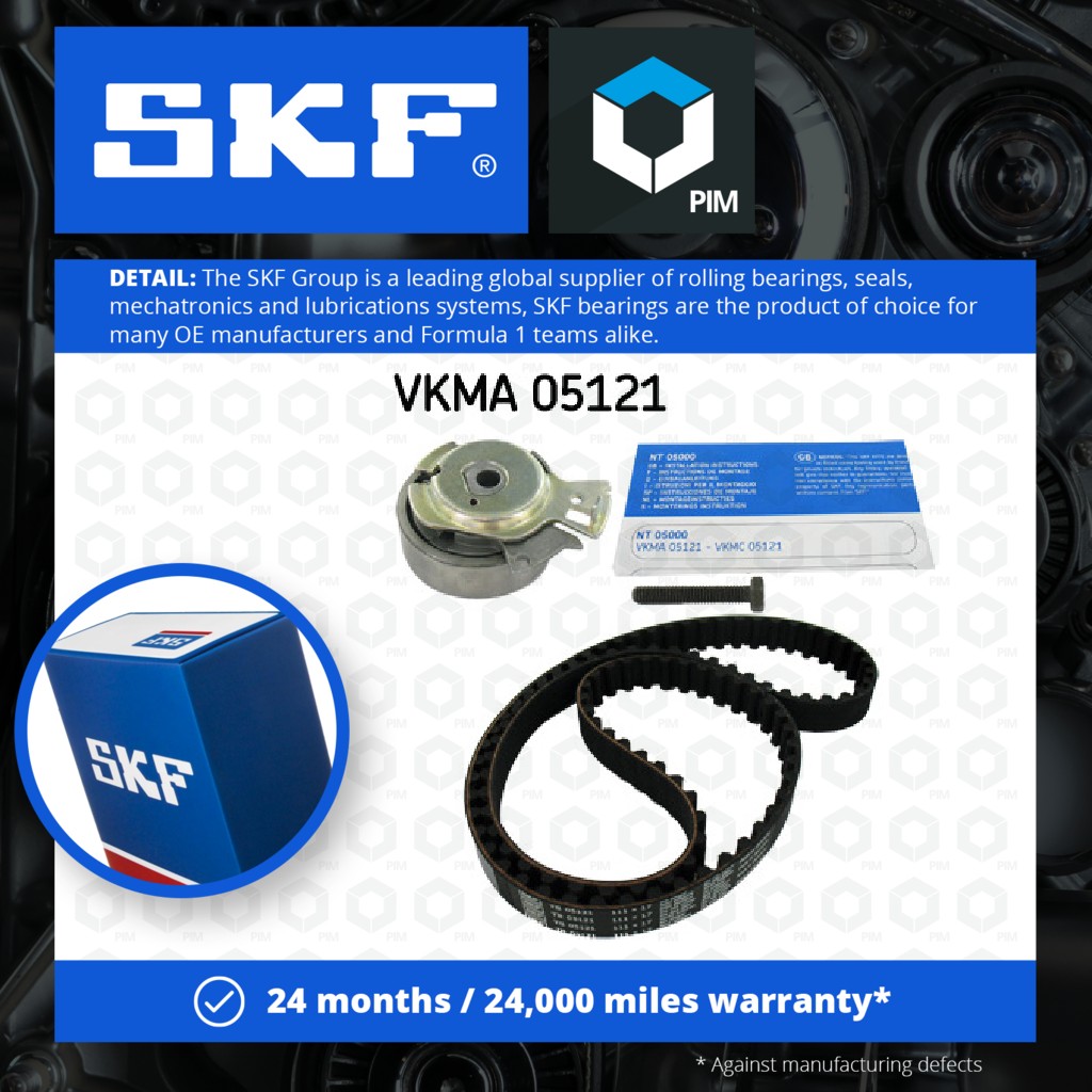 SKF Timing Belt Kit VKMA05121 [PM325618]