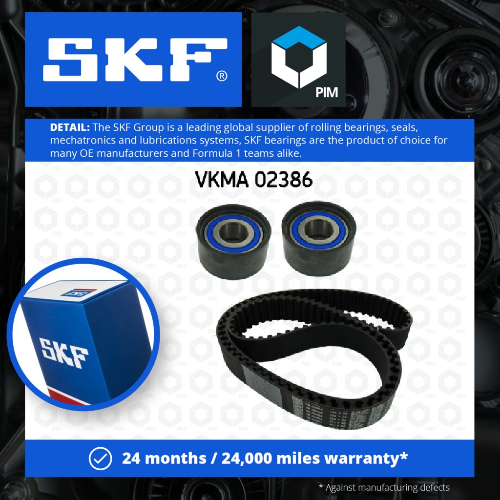 SKF Timing Belt Kit VKMA02386 [PM325568]