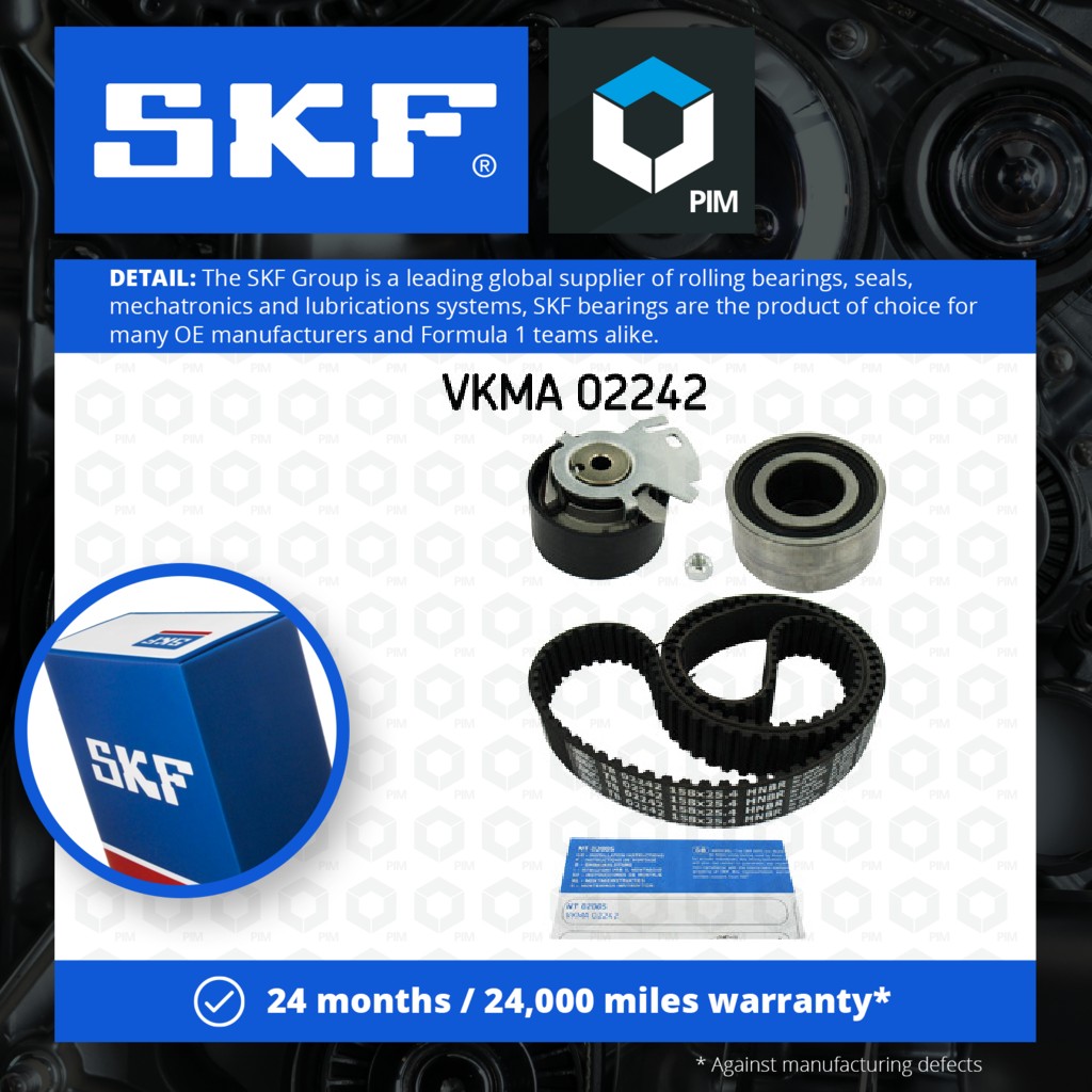 SKF Timing Belt Kit VKMA02242 [PM325563]