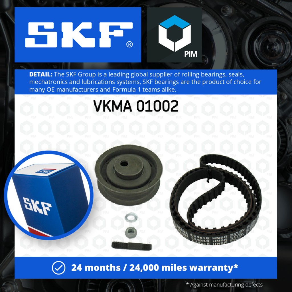 SKF Timing Belt Kit VKMA01002 [PM325496]