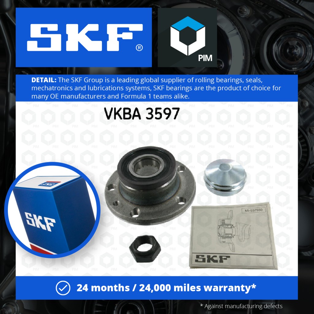 SKF Wheel Bearing Kit VKBA3597 [PM324887]