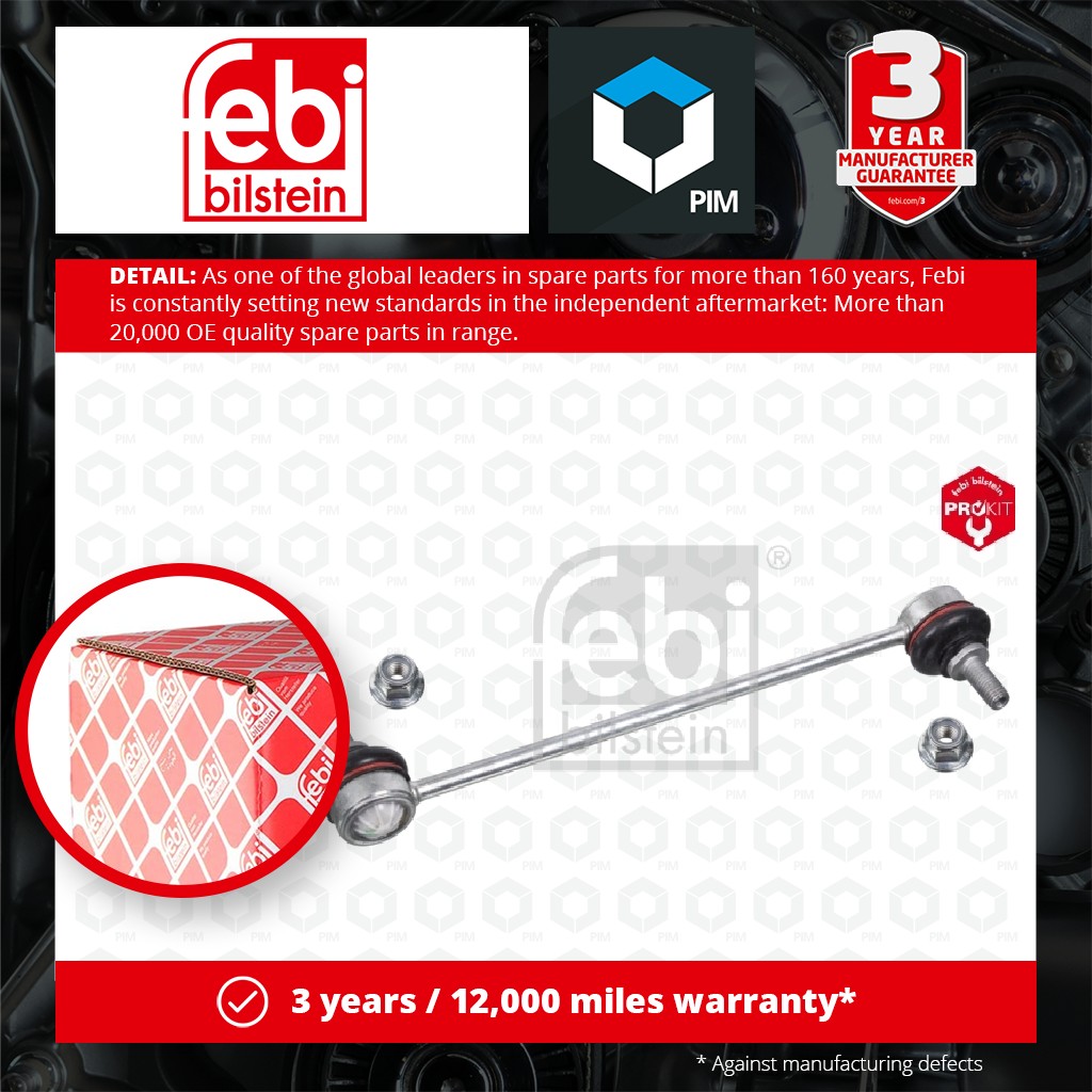 Febi Anti Roll Bar Link Front Left or Right 19825 [PM324530]