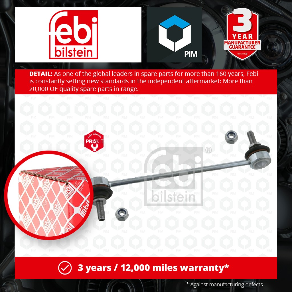 Febi Anti Roll Bar Link Front Left or Right 23257 [PM324503]