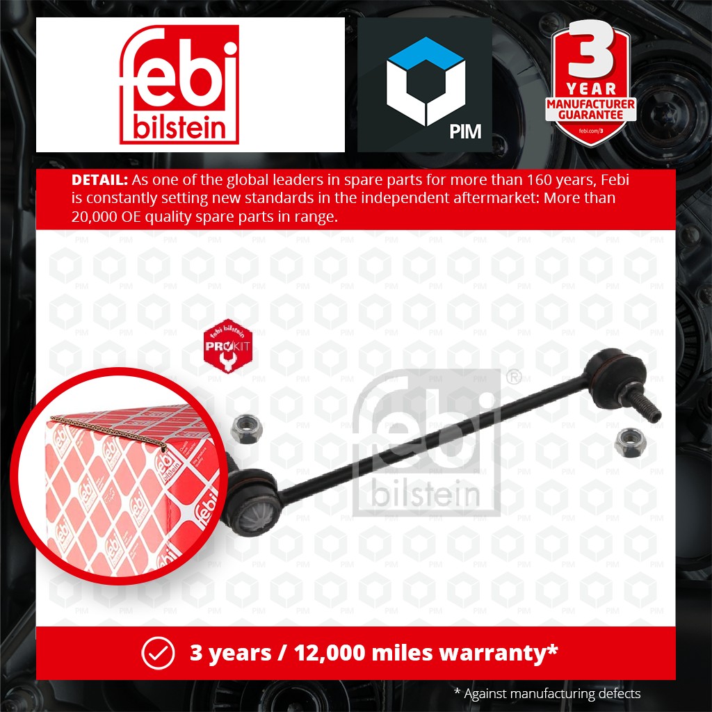 Febi Anti Roll Bar Link Front Left or Right 04585 [PM324415]