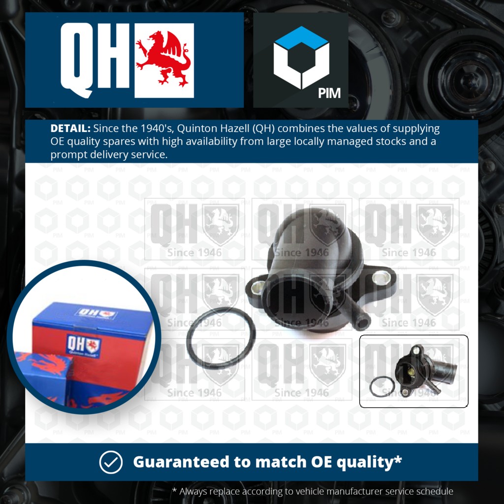 Quinton Hazell Coolant Thermostat QTH515K [PM323137]