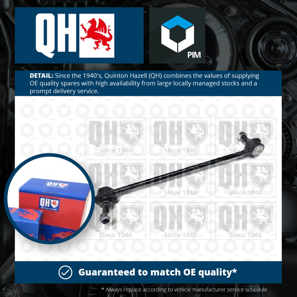 Quinton Hazell Anti Roll Bar Link Front QLS3331S [PM322196]