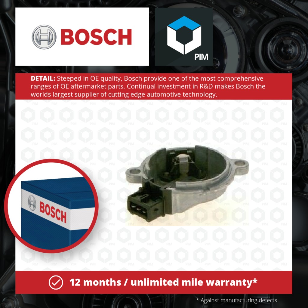 Bosch Camshaft Position Sensor 0232101024 [PM322076]