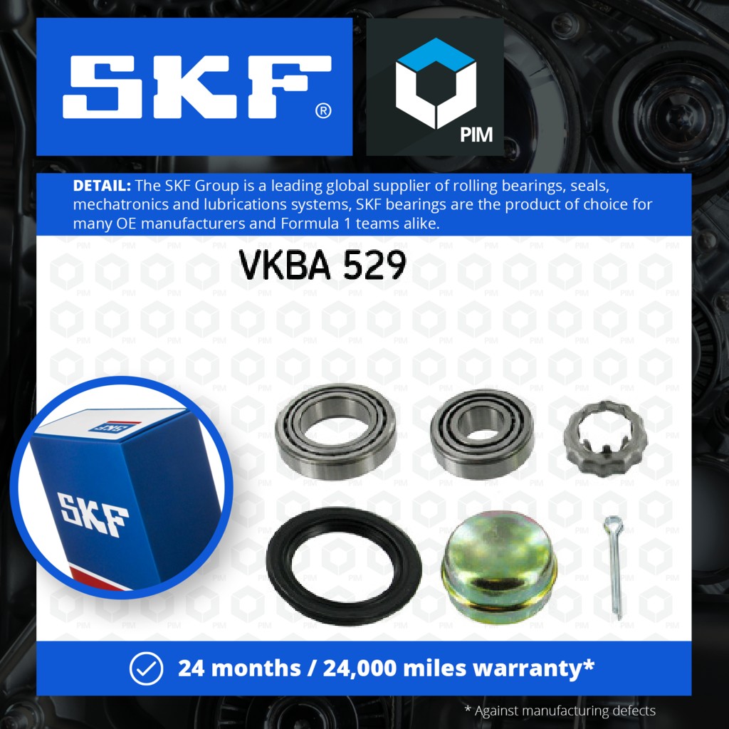 SKF Wheel Bearing Kit VKBA529 [PM321993]