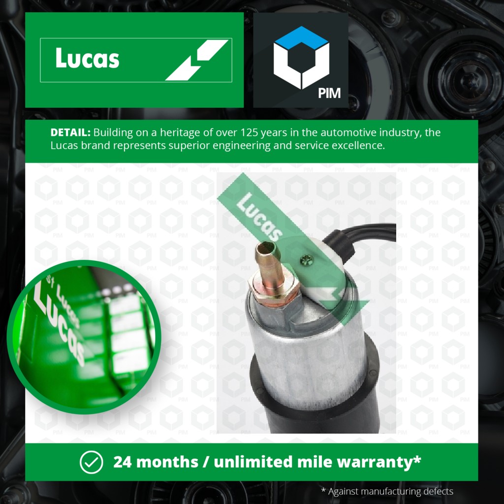 Lucas Fuel Pump In Line FDB784 [PM321267]