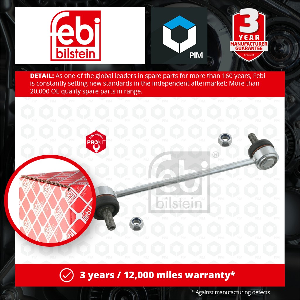 Febi Anti Roll Bar Link Front Left or Right 27834 [PM321094]
