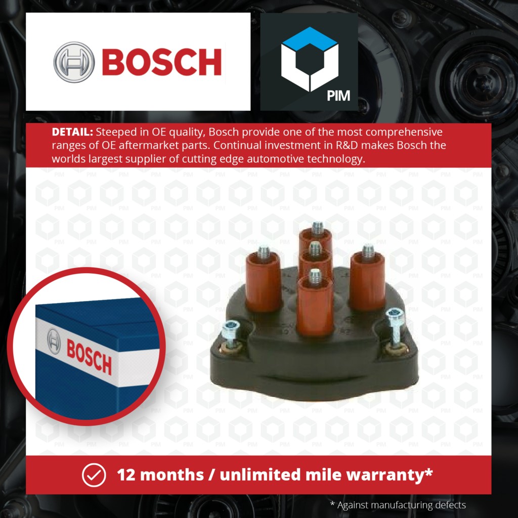 Bosch Distributor Cap 1235522430 [PM320630]