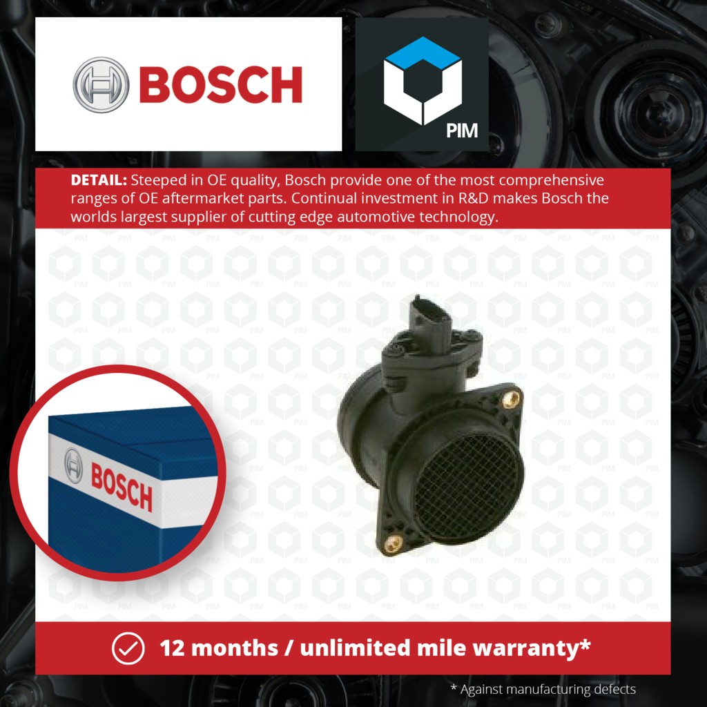 Bosch Air Mass Sensor 0281002308 [PM320593]