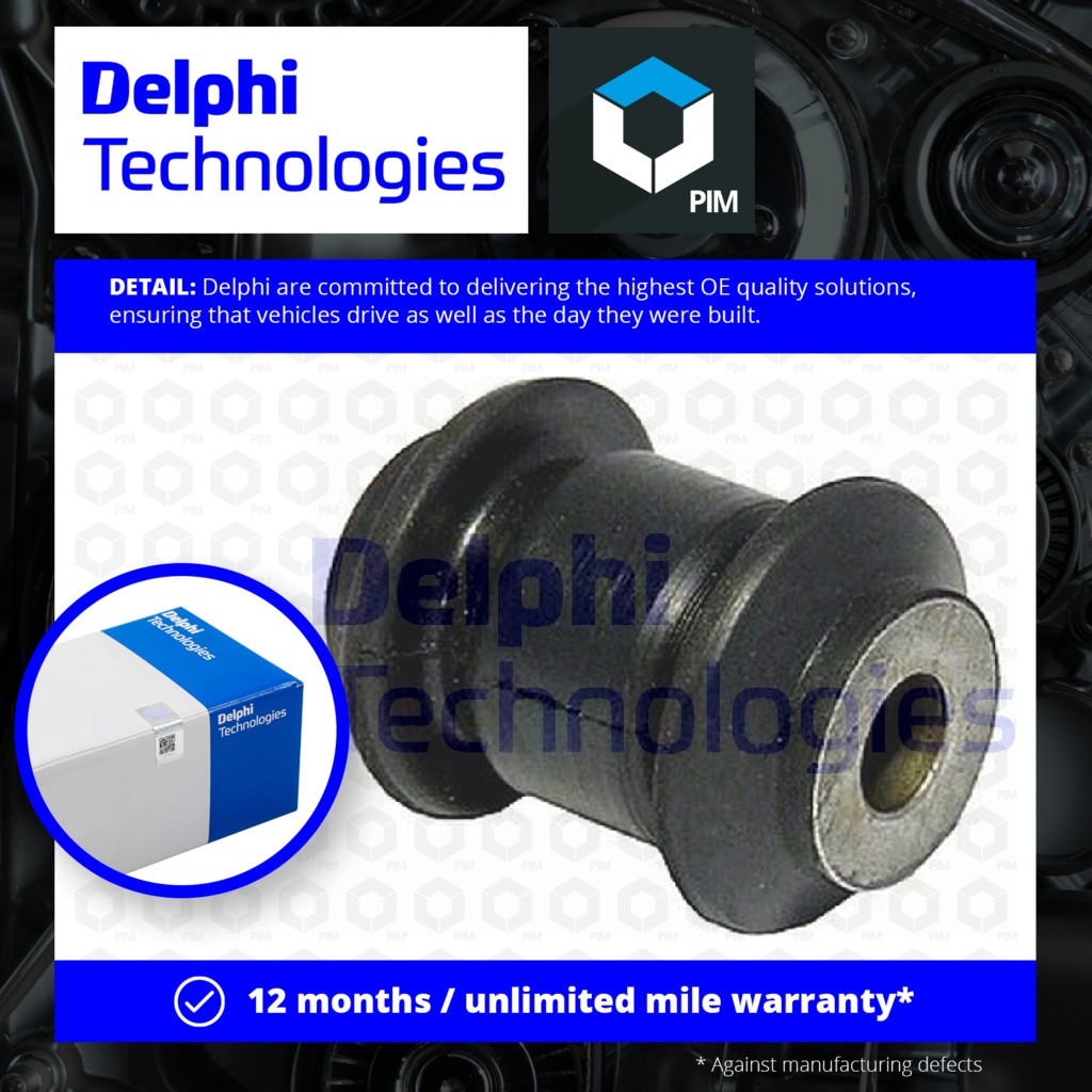 Delphi Wishbone / Control / Trailing Arm Bush TD409W [PM319996]