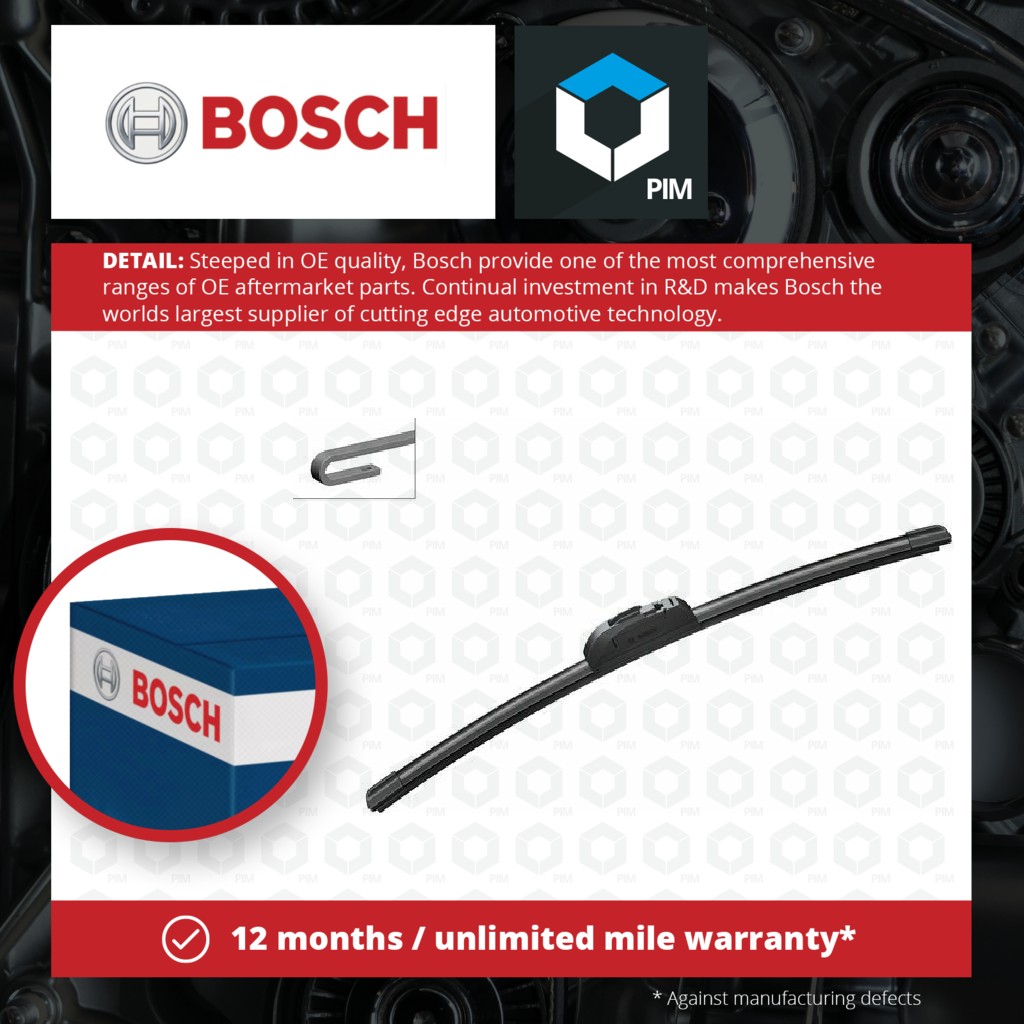Bosch Wiper Blade Flat / Aero Type AR18U 3397008532 [PM316816]