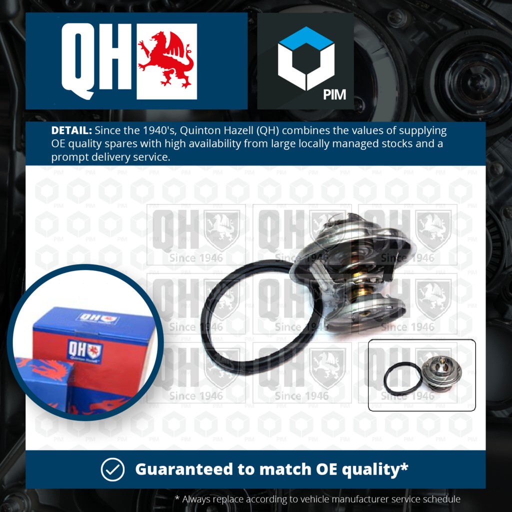 Quinton Hazell Coolant Thermostat QTH423K [PM308894]