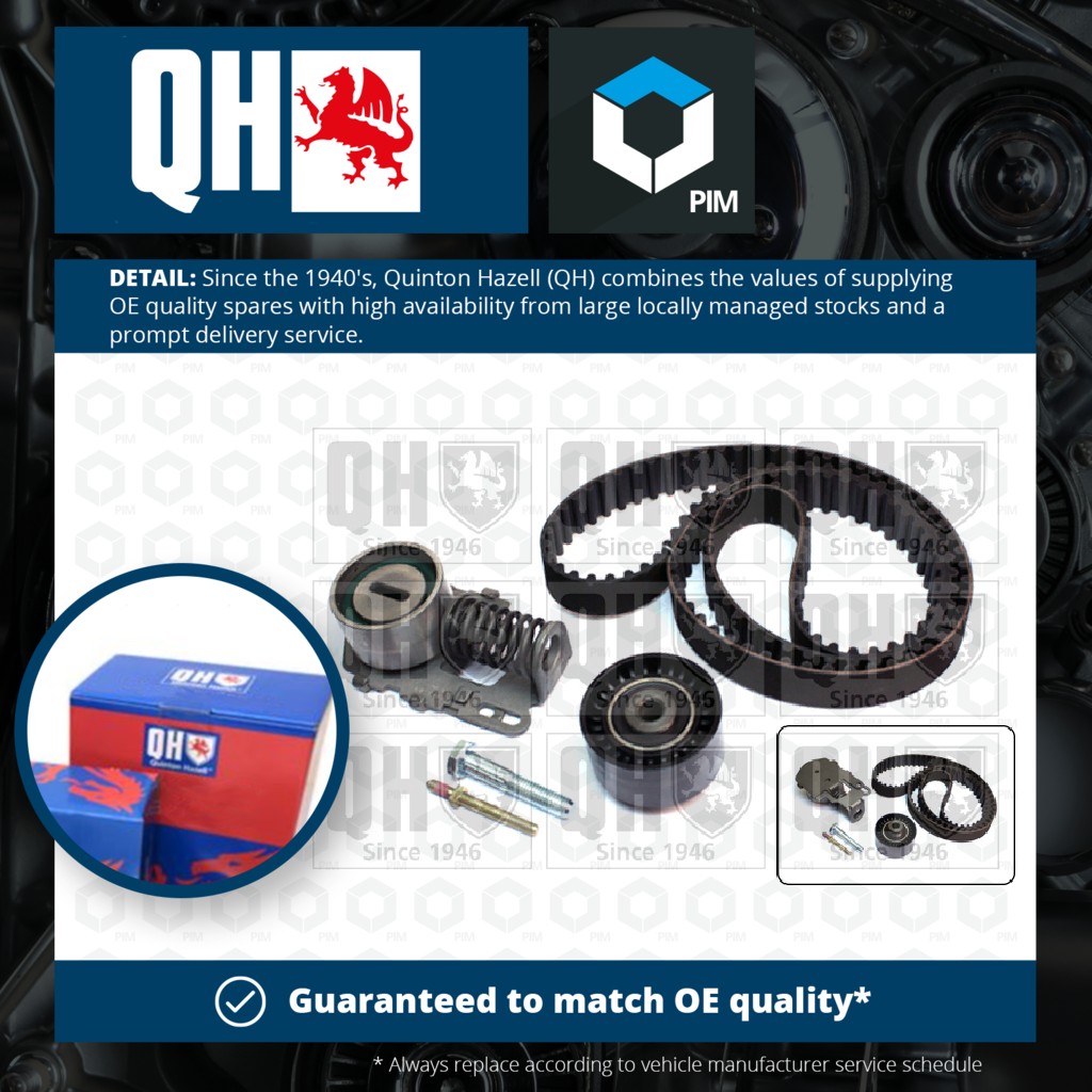 Quinton Hazell Timing Belt Kit QBK118 [PM307291]