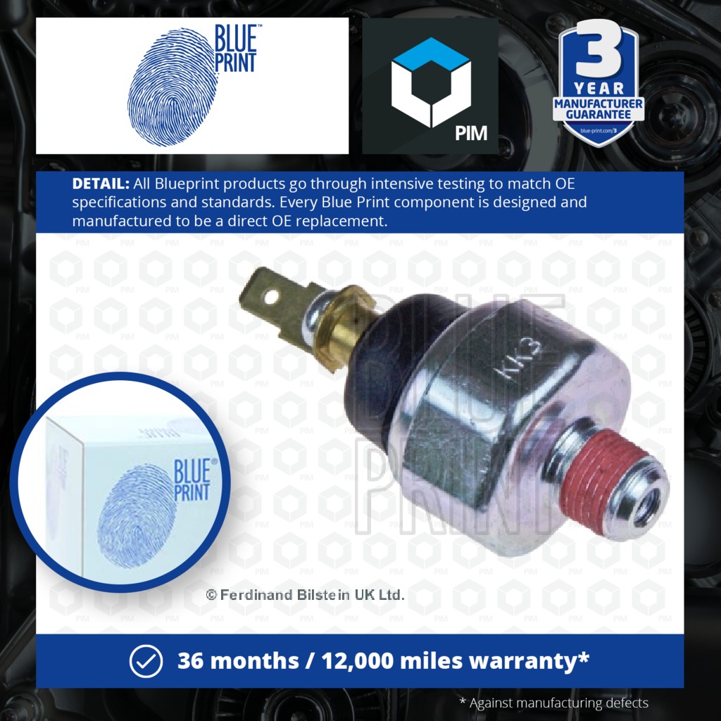 Blue Print Oil Pressure Switch ADG06604 [PM305409]