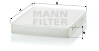 Mann Pollen / Cabin Filter CU2440 [PM304613]