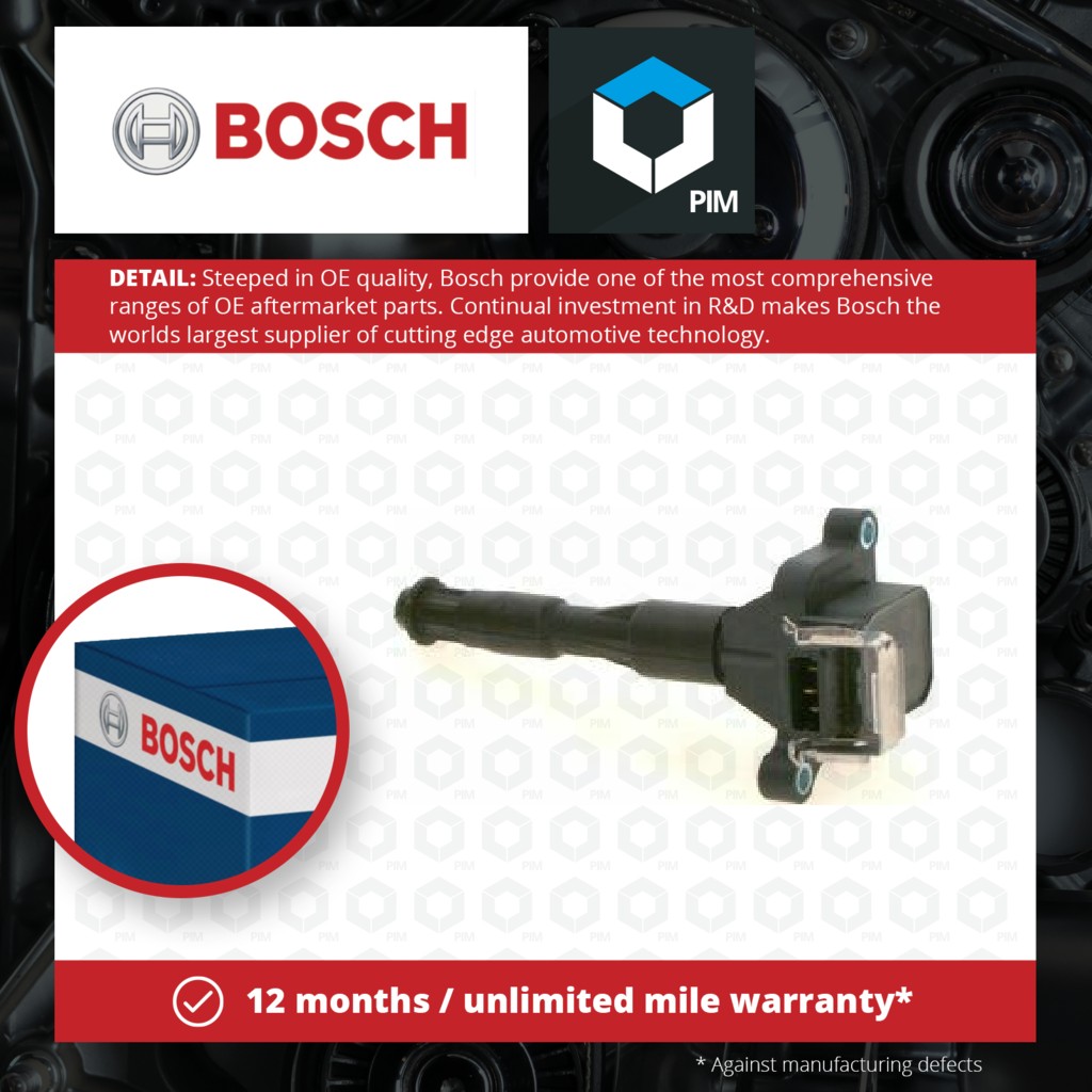 Bosch Ignition Coil 0221504029 [PM303510]