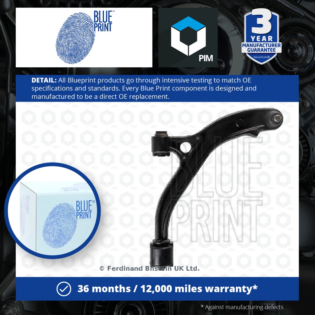 Blue Print Wishbone / Suspension Arm Front Right ADA108611 [PM302438]