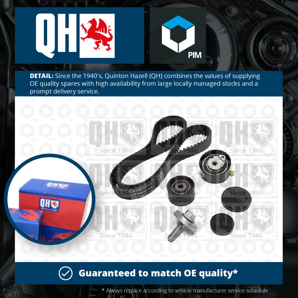 Quinton Hazell Timing Belt Kit QBK247 [PM290012]
