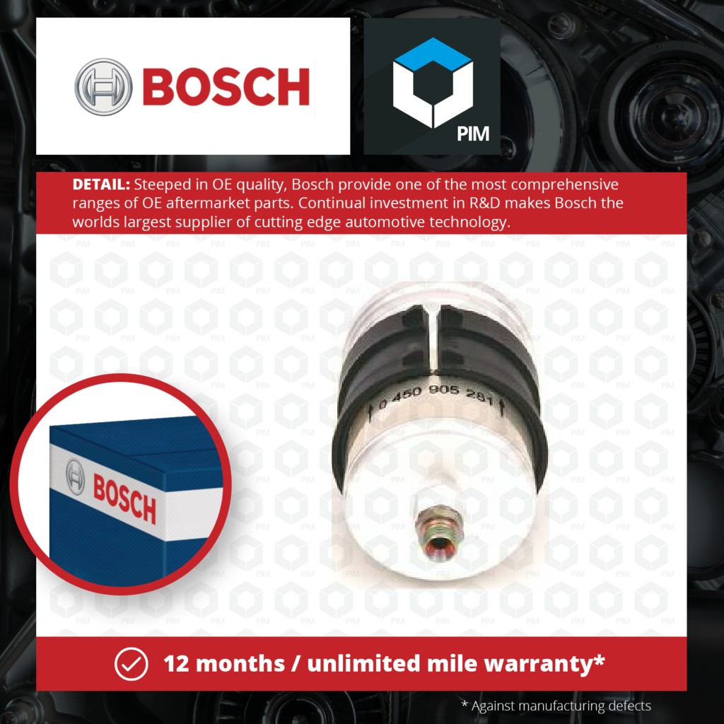 Bosch Fuel Filter 0450905281 [PM288289]