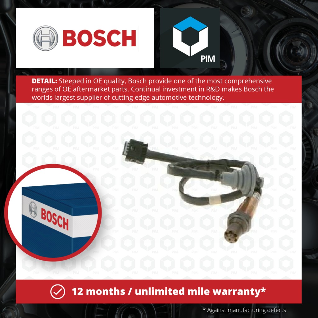 Bosch Lambda Sensor 0258006290 [PM287914]
