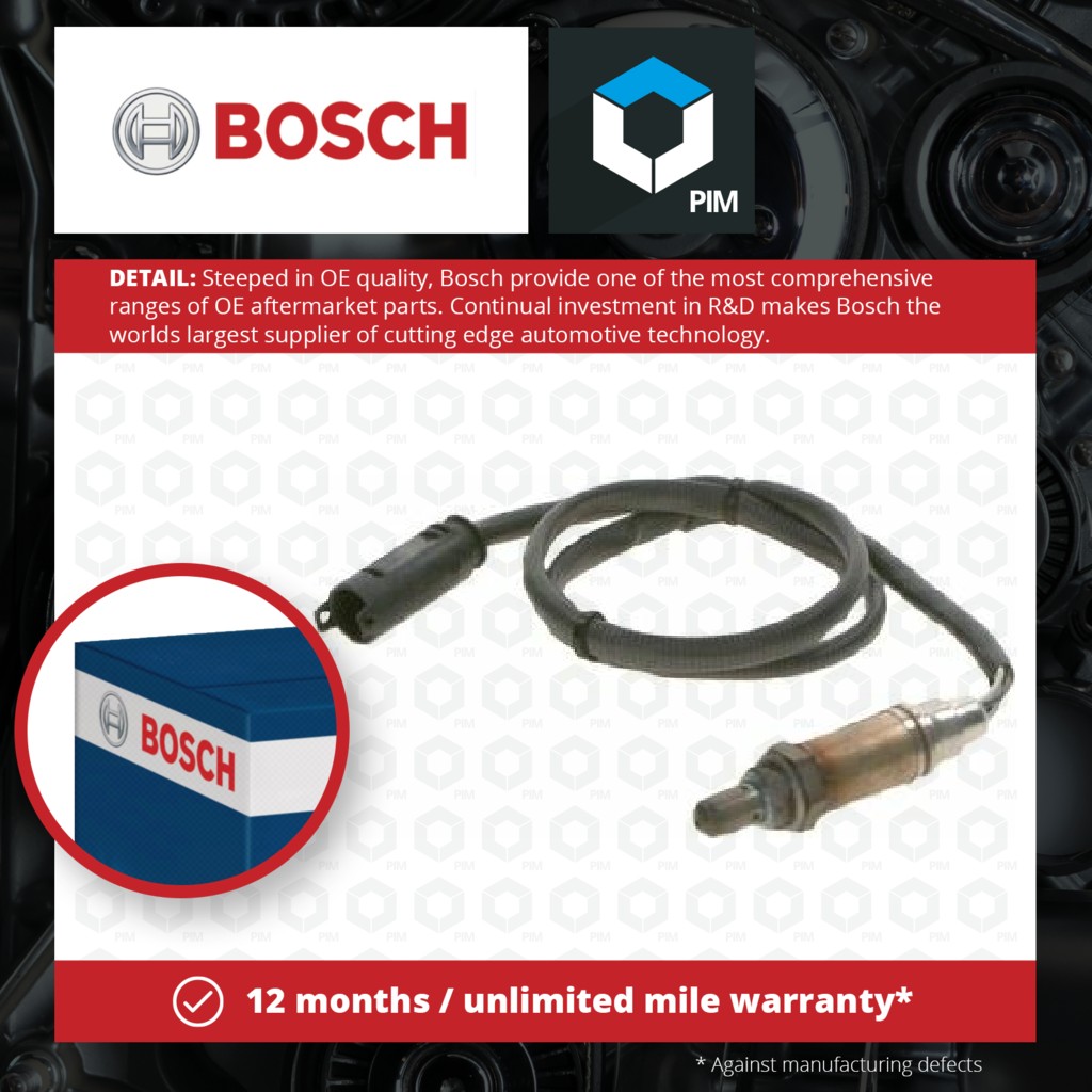 Bosch Lambda Sensor 0258005109 [PM287887]