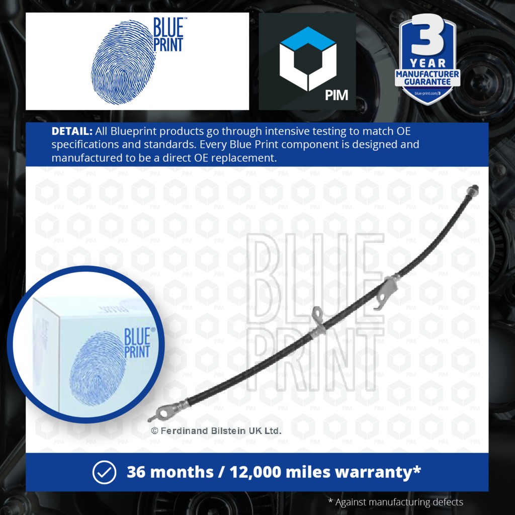 Blue Print Brake Hose Front Right ADT353272 [PM285042]