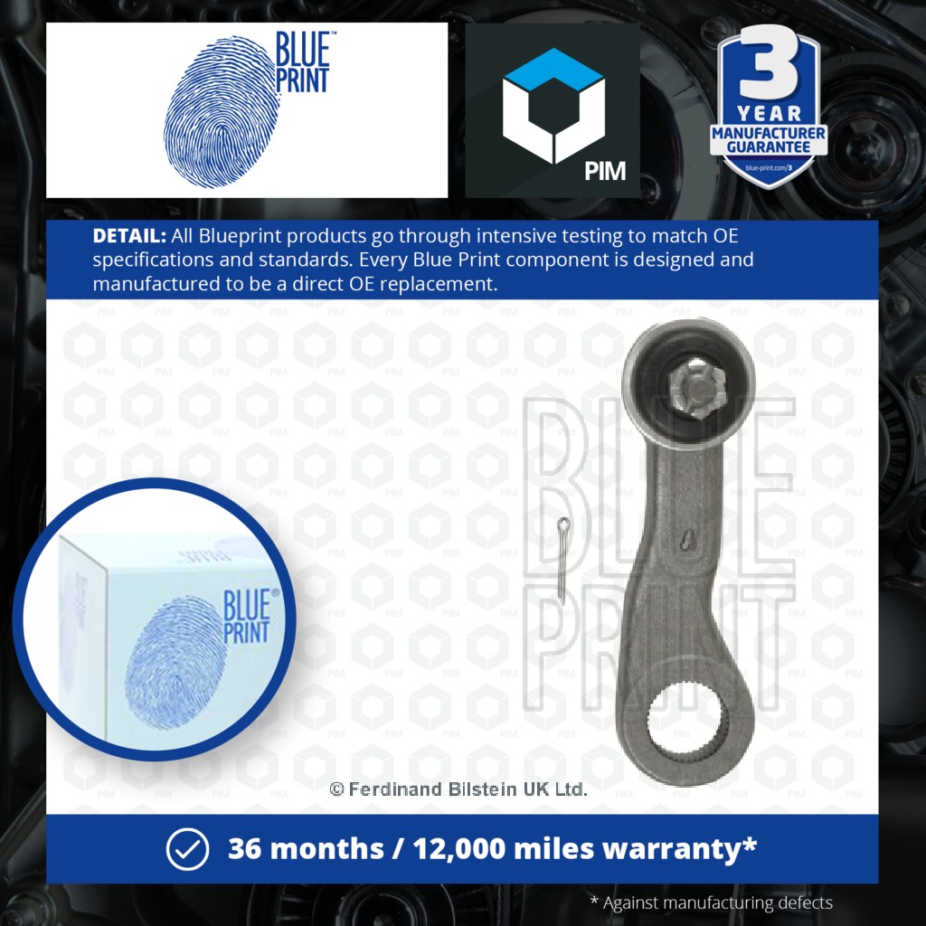 Blue Print Idler Pitman Steering Arm ADC48723 [PM283078]