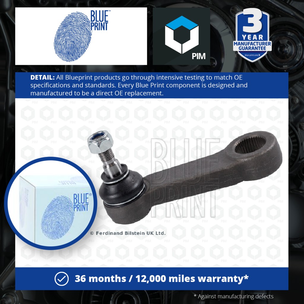 Blue Print Idler Pitman Steering Arm ADC48722 [PM283077]