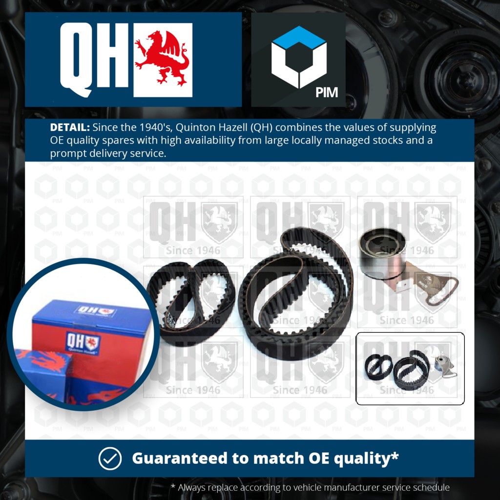 Quinton Hazell Timing Belt Kit QBK712 [PM282914]