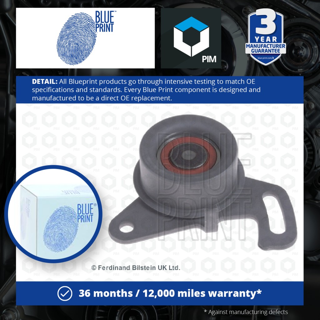 Blue Print Timing Belt Tensioner Pulley ADC47607 [PM282255]