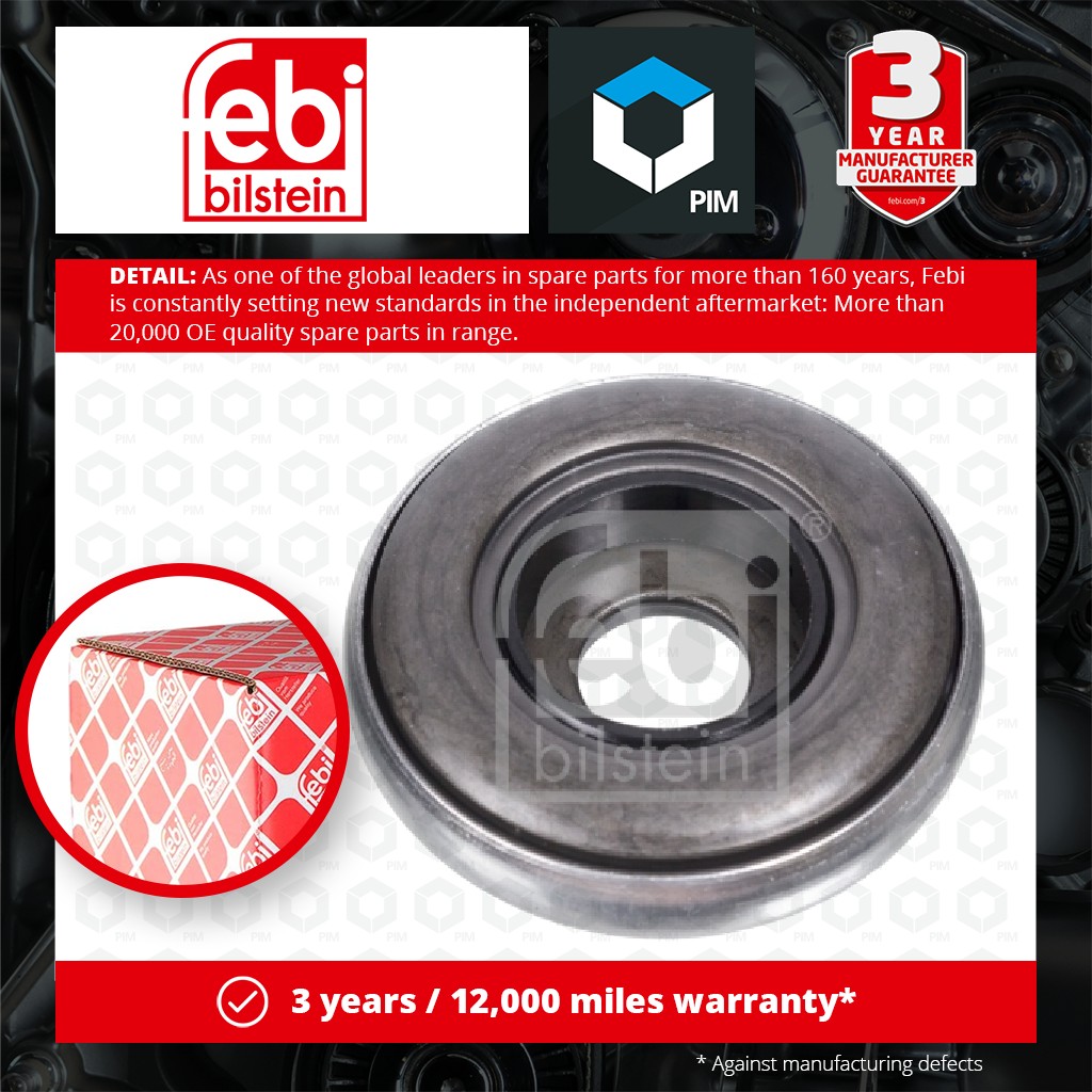 Febi Strut Anti Friction Bearing Front Left or Right 09180 [PM277887]