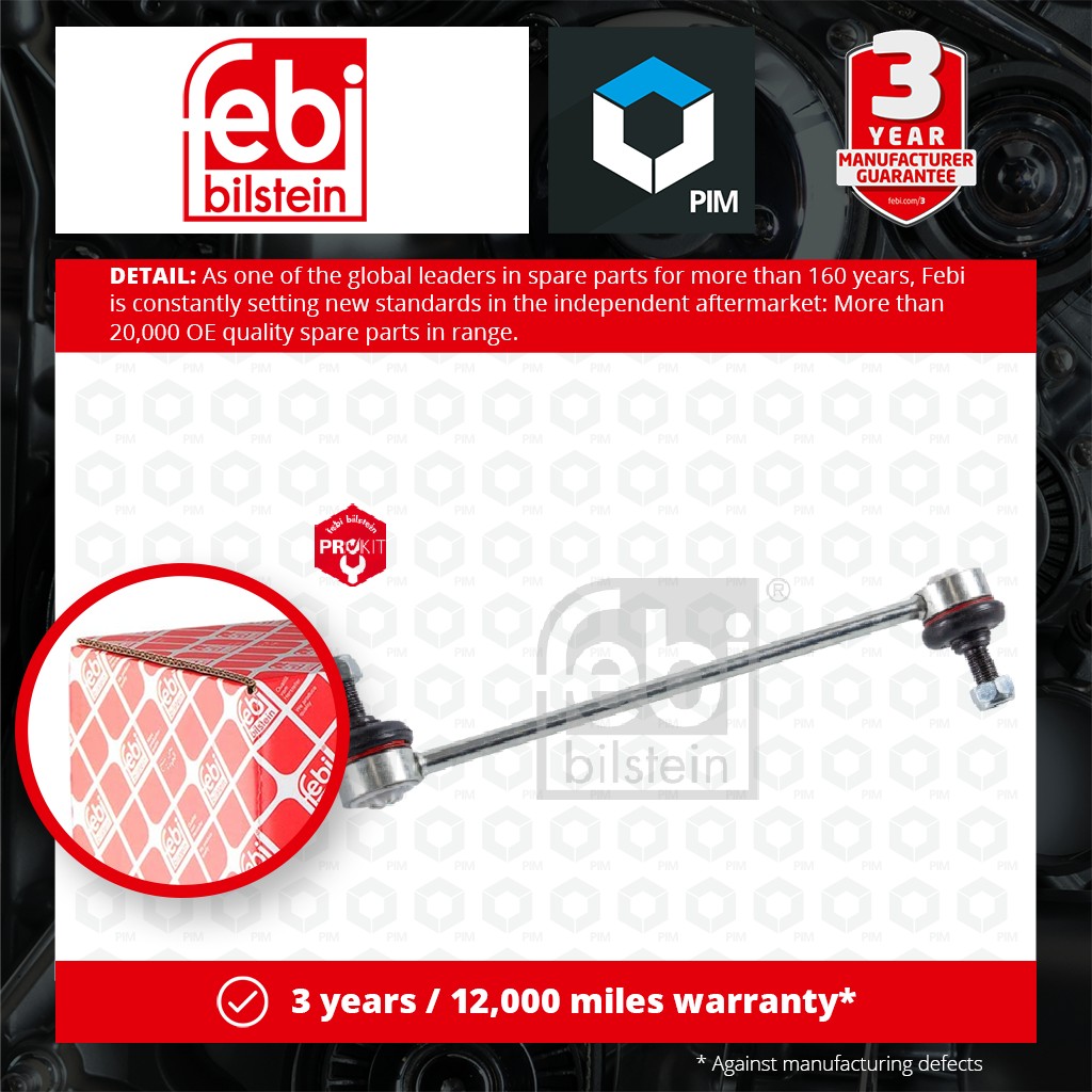 Febi Anti Roll Bar Link Front Left or Right 27524 [PM277367]