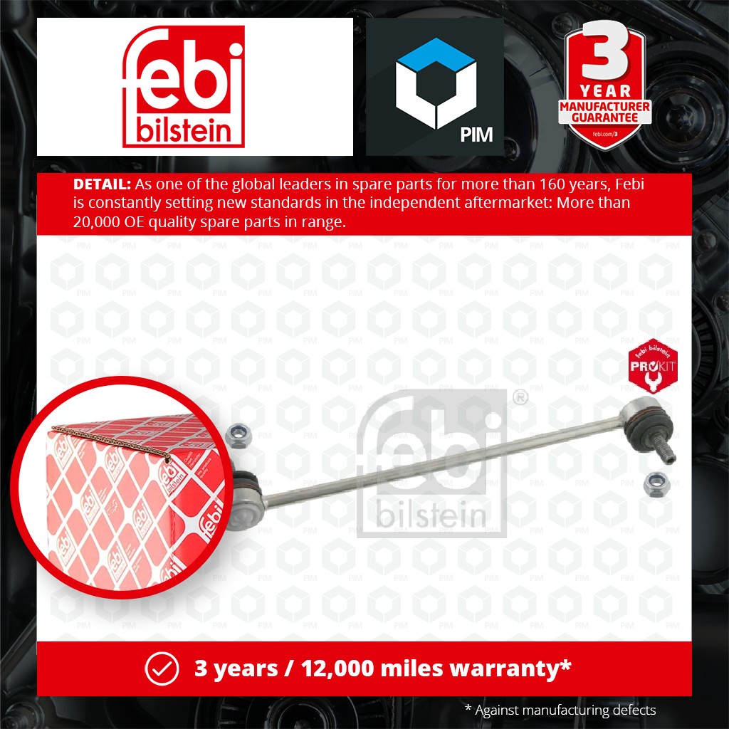 Febi Anti Roll Bar Link Front Left or Right 27897 [PM277366]