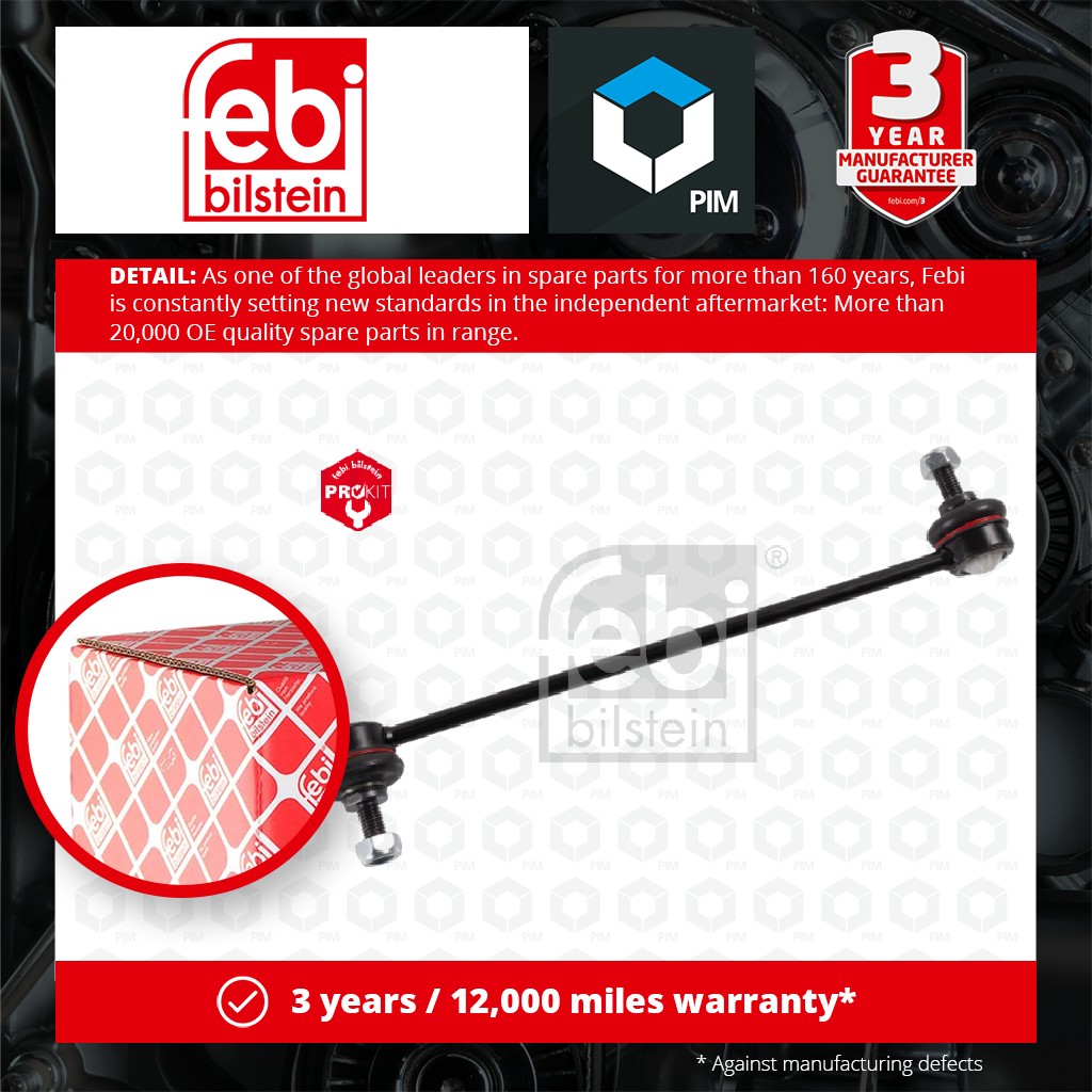 Febi Anti Roll Bar Link Front Left or Right 27414 [PM277350]
