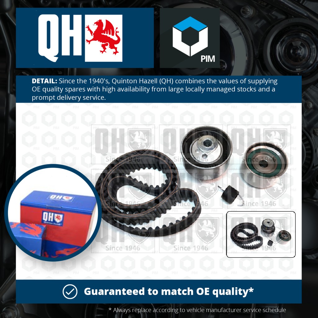 Quinton Hazell Timing Belt Kit QBK400 [PM276722]