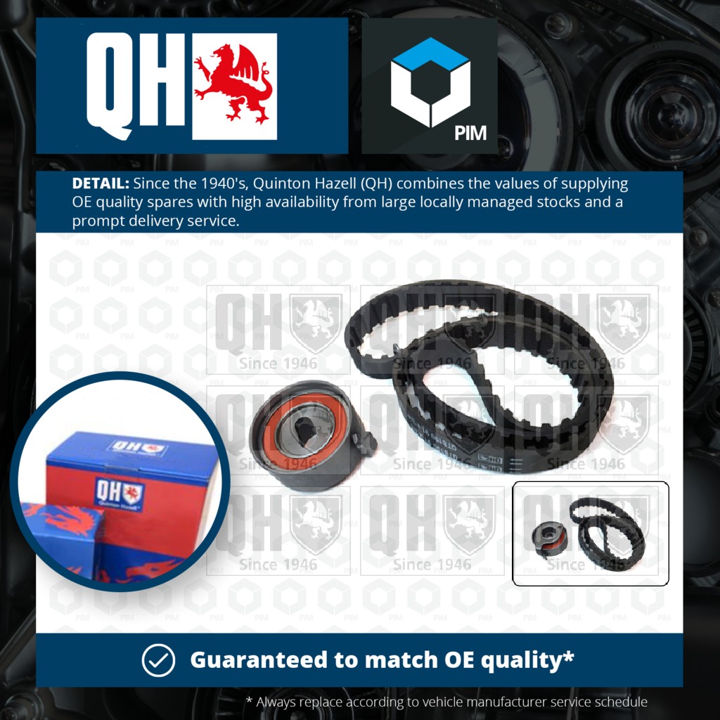 Quinton Hazell Timing Belt Kit QBK385 [PM276615]