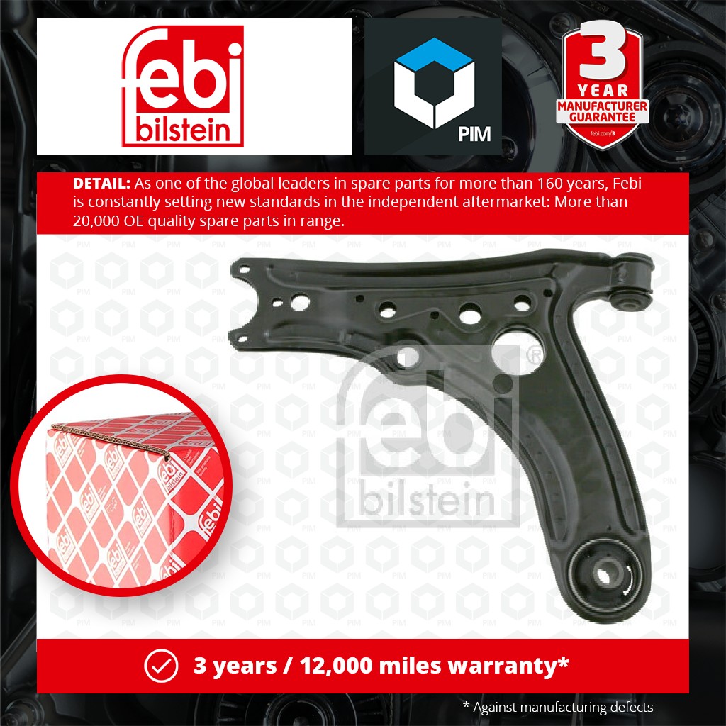 Febi Wishbone / Suspension Arm Front Lower, Left or Right 15678 [PM273290]