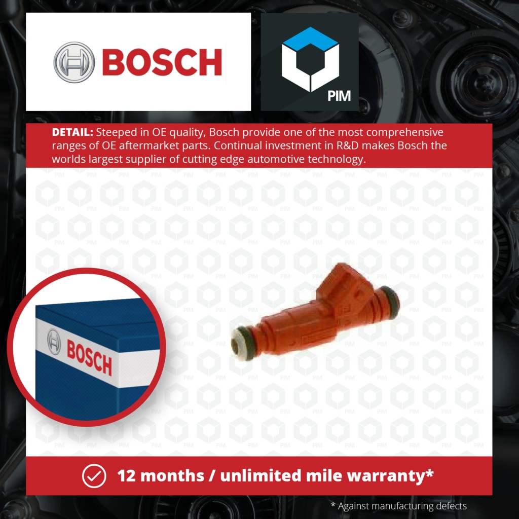 Bosch Petrol Fuel Injector 0280155759 [PM272046]