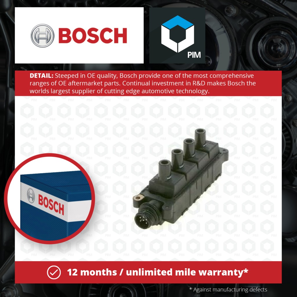 Bosch Ignition Coil 0221503489 [PM271905]